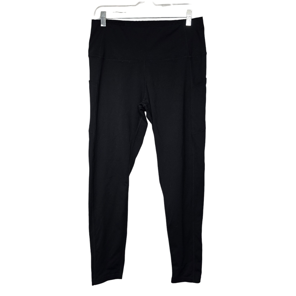Black Stretch Leggings XL